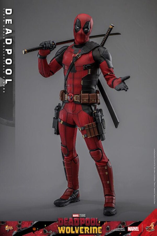 Hot Toys Deadpool & Wolverine Movie Masterpiece Action Figure 1/6 Deadpool 31cm - Afbeelding 14