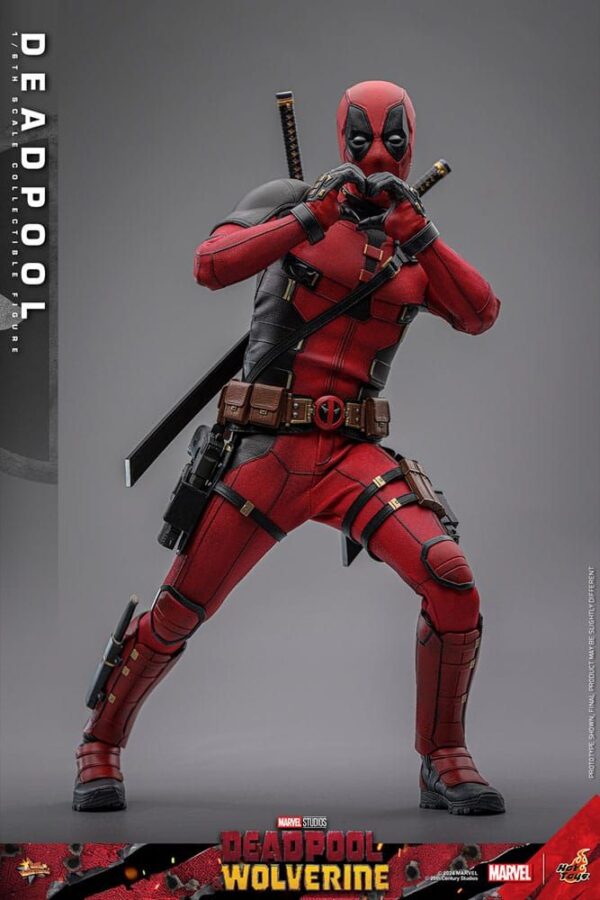 Hot Toys Deadpool & Wolverine Movie Masterpiece Action Figure 1/6 Deadpool 31cm - Afbeelding 15
