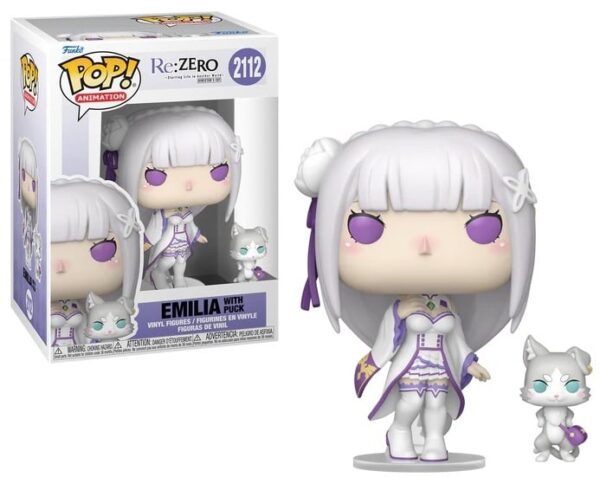 RE ZERO - Emilia with Puck - Afbeelding 4