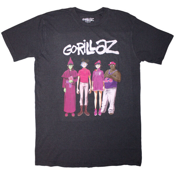 Gorillaz - Cracker Island Standing Group T-Shirt