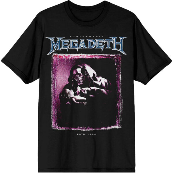 Megadeth Unisex T-Shirt: Youthanasia The Reckoning Day