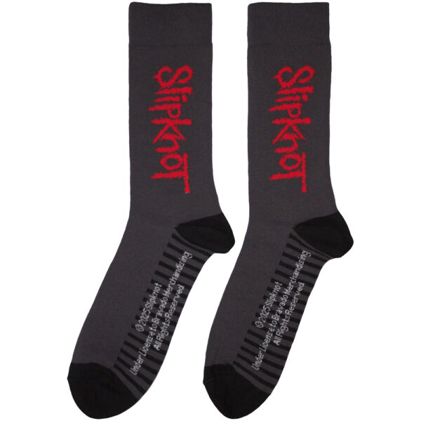Slipknot  Socks Logo Vertical design motif. - Afbeelding 2