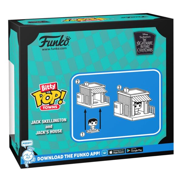 Nightmare before Christmas - Jack at Home Bitty Pop! Town - Afbeelding 3