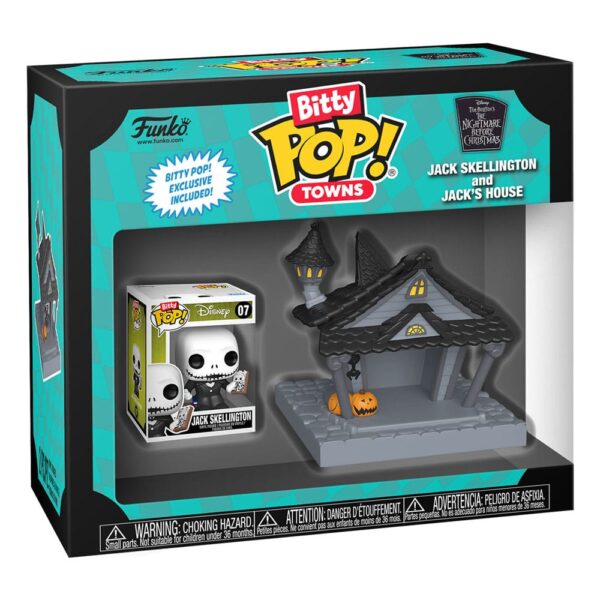 Nightmare before Christmas - Jack at Home Bitty Pop! Town - Afbeelding 2