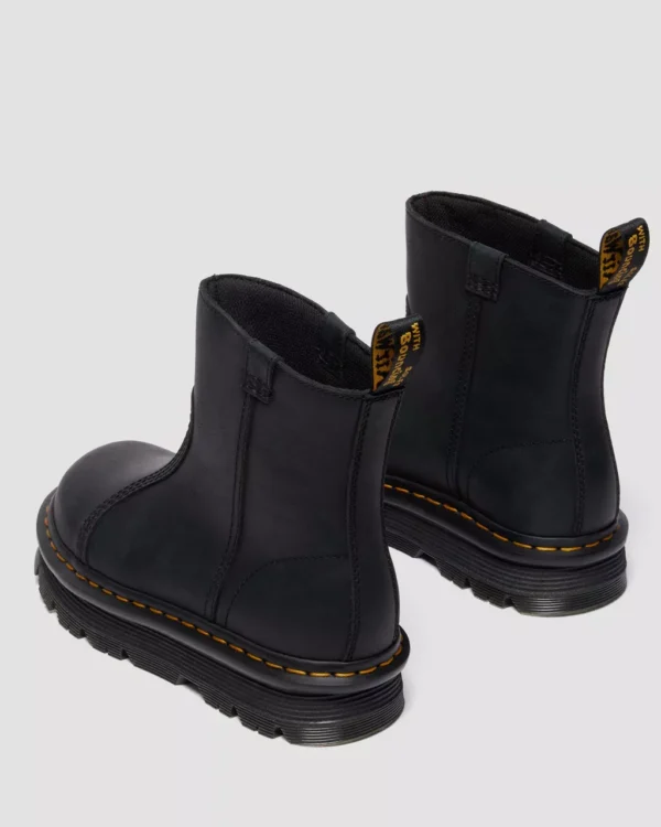 Zebzag Rigger slip on leather boots - Afbeelding 2