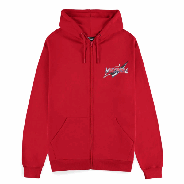 Bleach - Unisex Zipper Hoodie Red