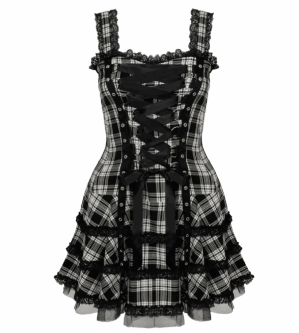 Harley Tartan Dress - Afbeelding 5
