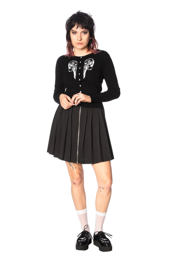 Black URBAN VAMP PLEATS SKIRT - Afbeelding 4