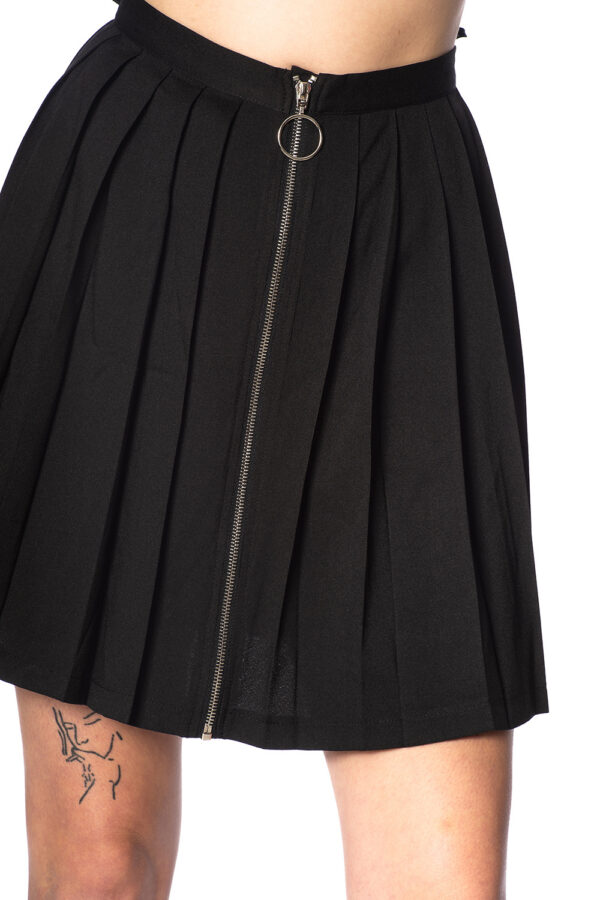 Black URBAN VAMP PLEATS SKIRT - Afbeelding 2