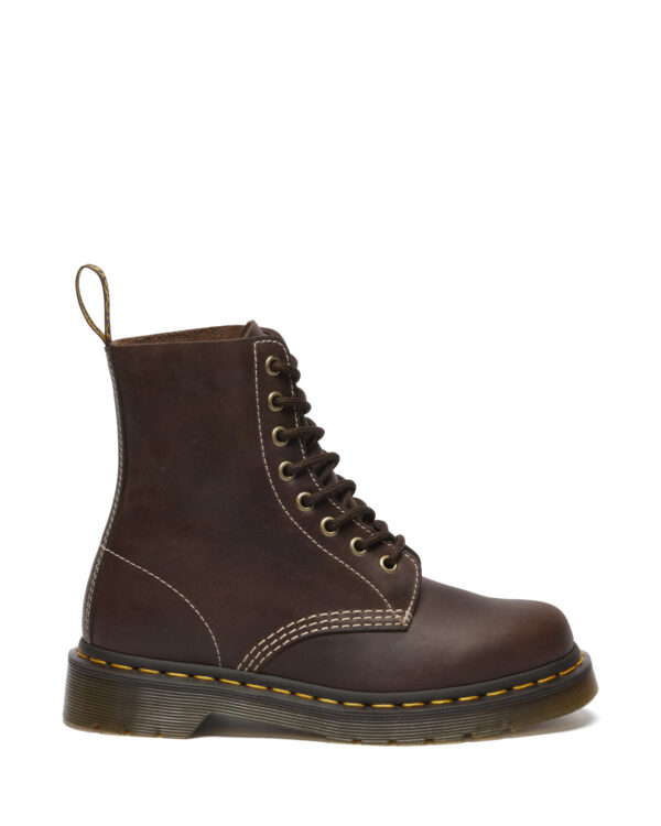1460 Pascal Wyoming Bruin Leren Veterlaarzen - Afbeelding 4
