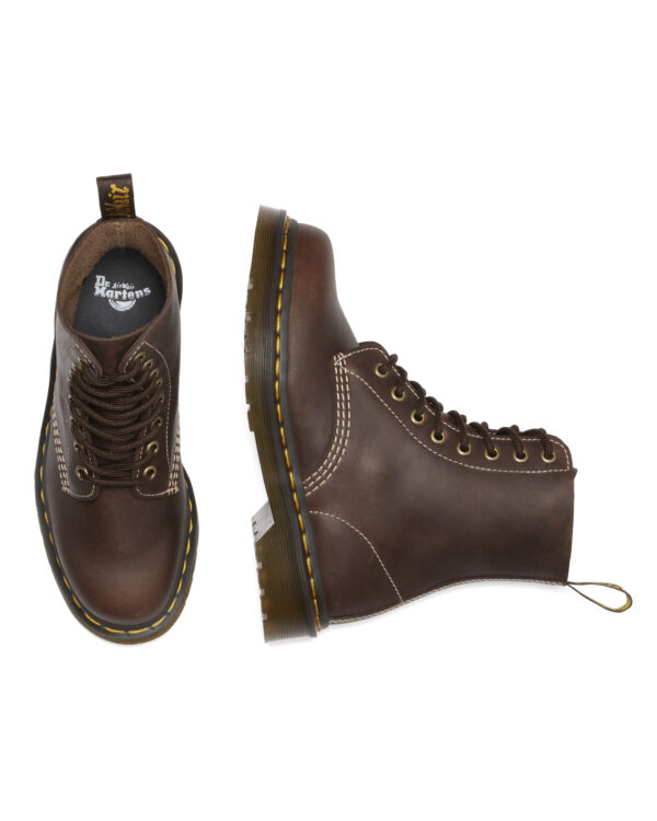 1460 Pascal Wyoming Bruin Leren Veterlaarzen - Afbeelding 5