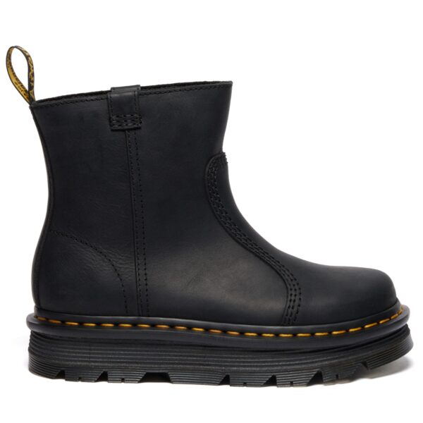 ZEBZAG RIGGER SLIP-ON LEREN LAARZEN