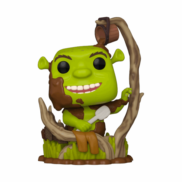 Shrek Bathing