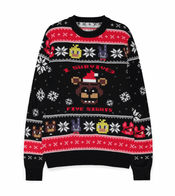 Five Nights at Freddy's - Knitted Christmas Sweater