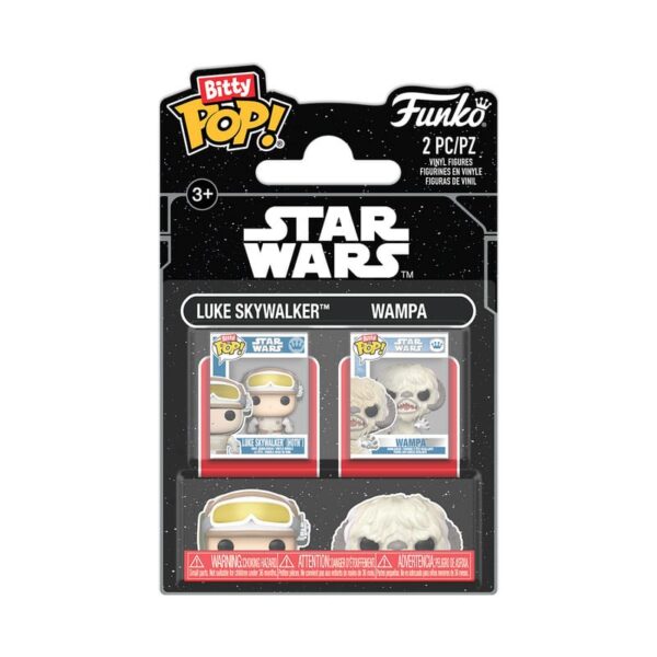 Bitty POP! 2-Pack Luke Skywalker (HOTH) & Wampa