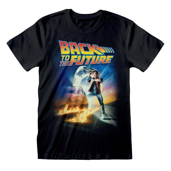 BackToTheFuture-Poster-UnisexBlackTee