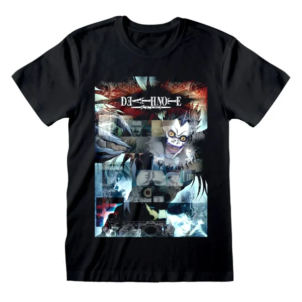 DTN07140TSB-DeathNote-Glitch-BlackUnisexTee