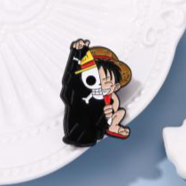 Luffy Skull Pin