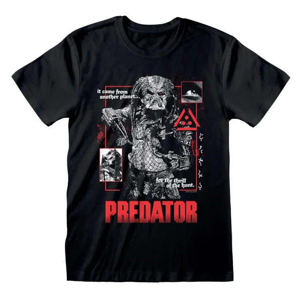 PRE10215TSB-Predator-ItCameFromAnotherPlanet-UnisexBlackTee