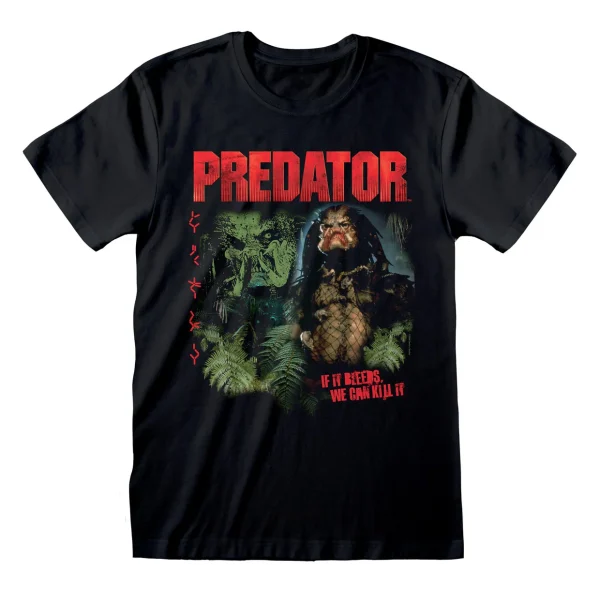 PRE10216TSB-Predator-RetroMontage-UnisexBlackTee