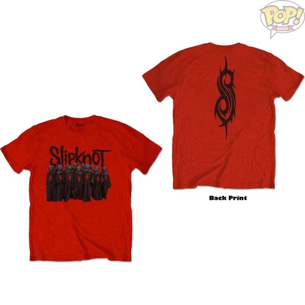 SKTS56MR02 Slipknot Shirt Red