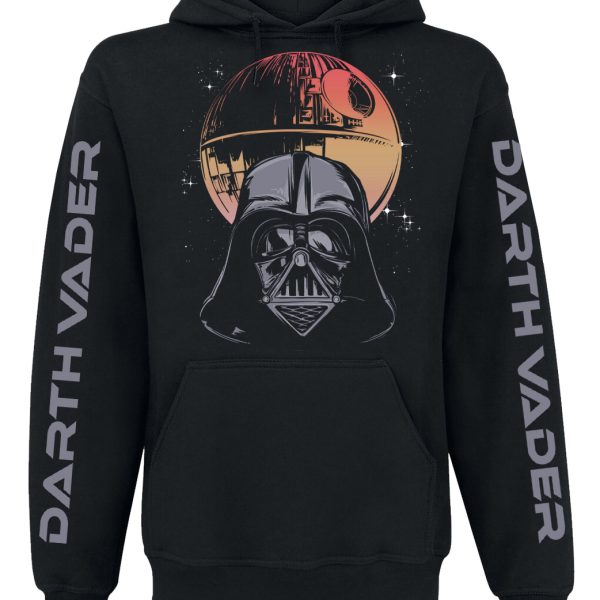 Star-Wars-Darth-Vader-Death-Star-Herren-Kapuzensweatshirt-schwarz-45160