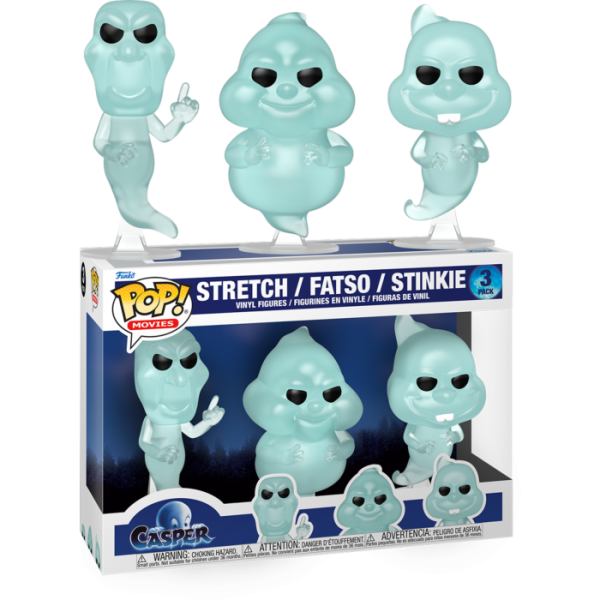 Stretch, Fatso, and Stinkie 3-pk