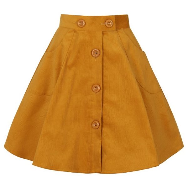 hlb50004-wonder-years-mini-skirt-mustard-10_4