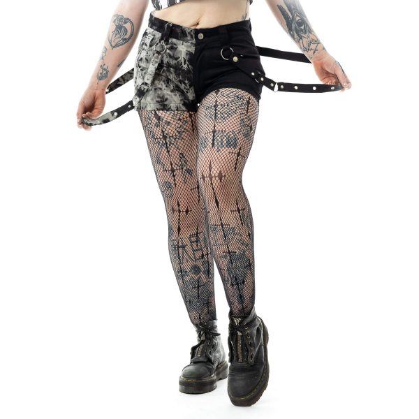 linnea-shorts-ladies-black-grey-vixxsin-1