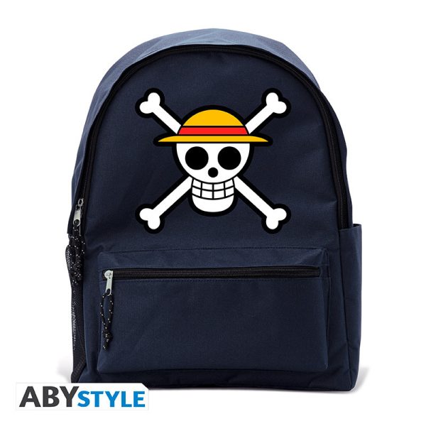 one-piece-blue-backpack-skull