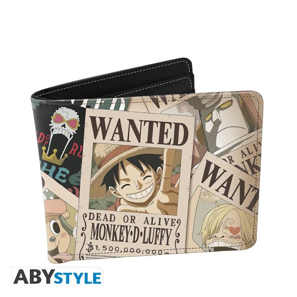 one-piece-portefeuille-wanted-vinyle