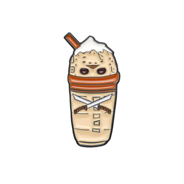 Michael Myers Frappuccino Pin