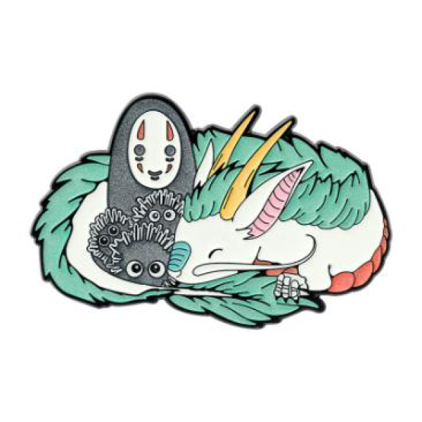 Haku Dragon pin