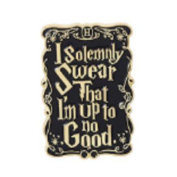 i solemnly swear that i am up to no good