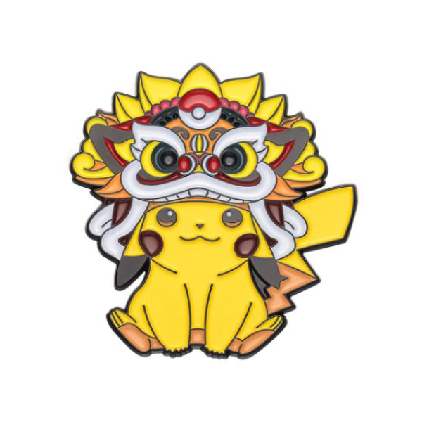 Pikachu with Dragon Mask