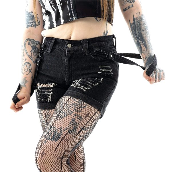undead-shorts-ladies-black-stonewash-vixxsin