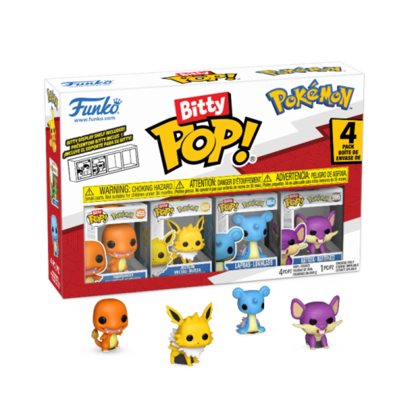 Bitty POP: Pokemon- Charmander 4PK