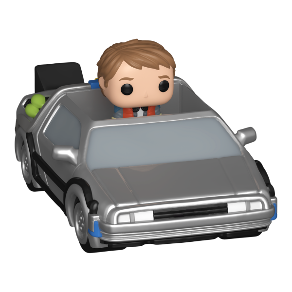 MARTY MCFLY AND TIME MACHINE