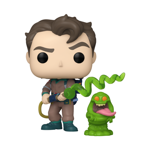 Venkman with Slimer